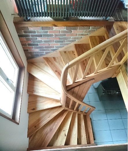 Treppe Bolken
